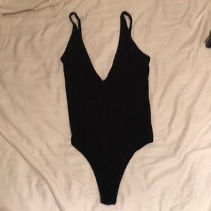 brandy melville black body suit